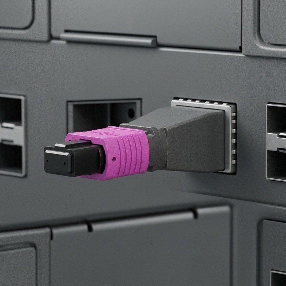 8ใหม่High-Performance OM4 Multimode Loopback Cable สําหรับการทดสอบเครือข่าย 40G100G