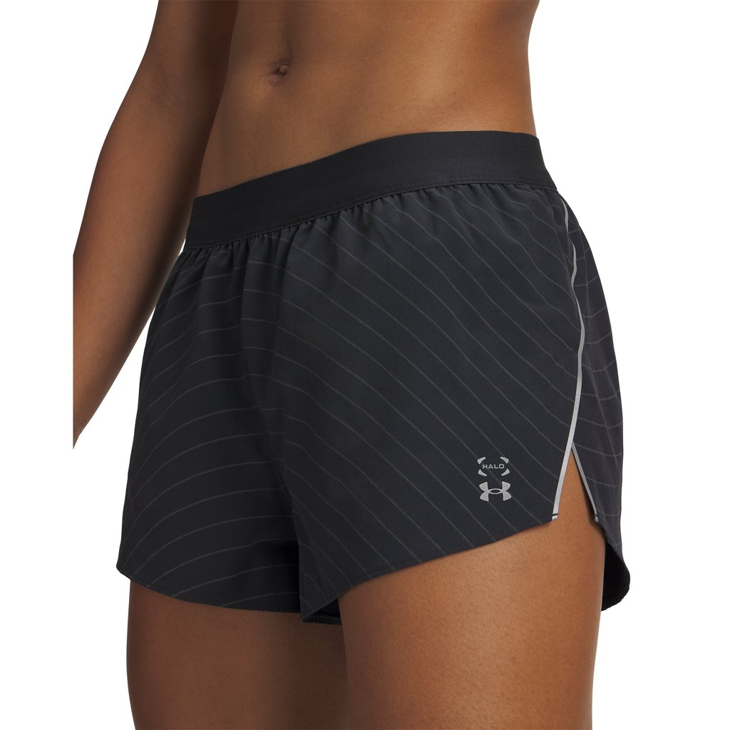 Under Armour กางเกงขาสั้นสำหรับผู้หญิง UA Halo Run Reflective — صورة 6
