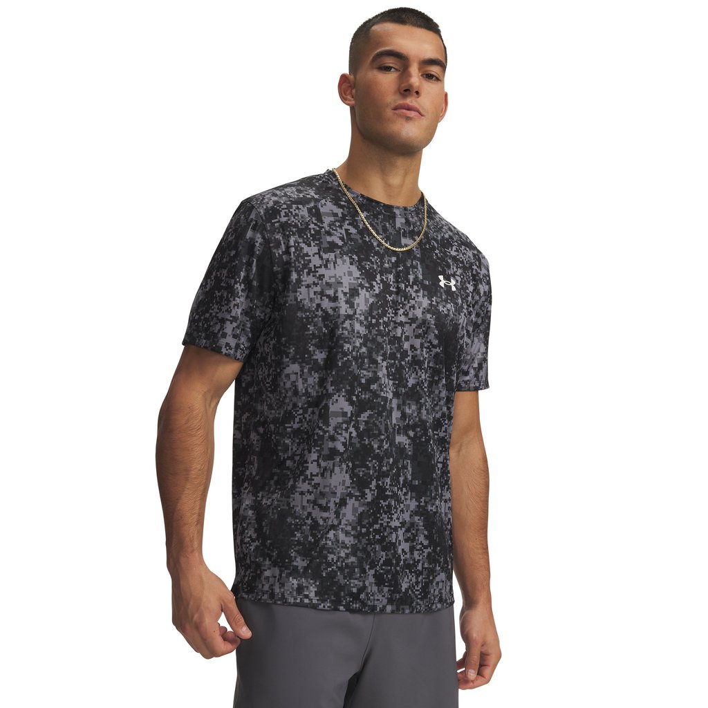 Under Armour เสื้อแขนสั้นสำหรับผู้ชาย UA Tech™ Printed — صورة 2