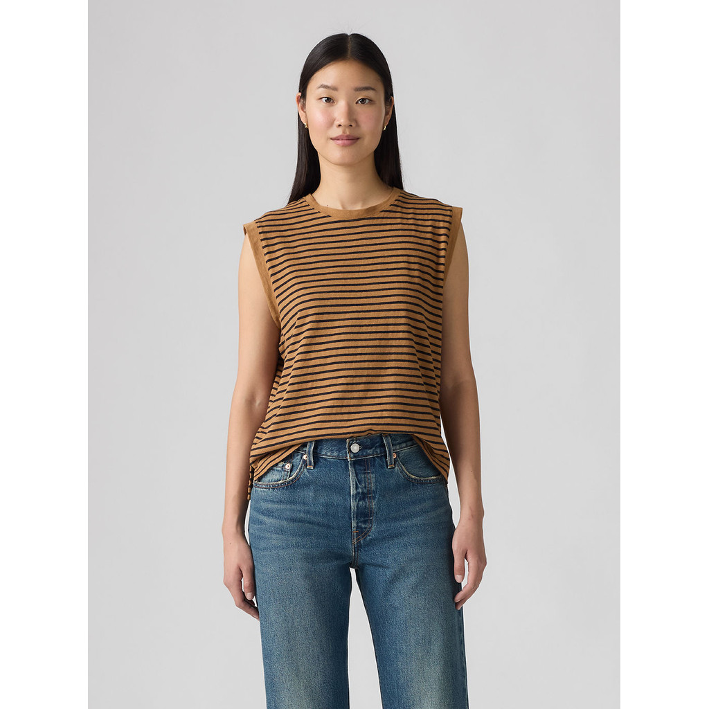 เสื้อแขนกุดผู้หญิง Levi's® Women's Boxy Tank