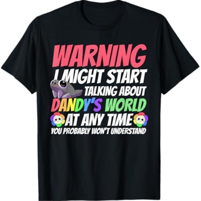 เสื้อยืดเด็กวัยหัดเดิน Dandys World ตลก Dandys World