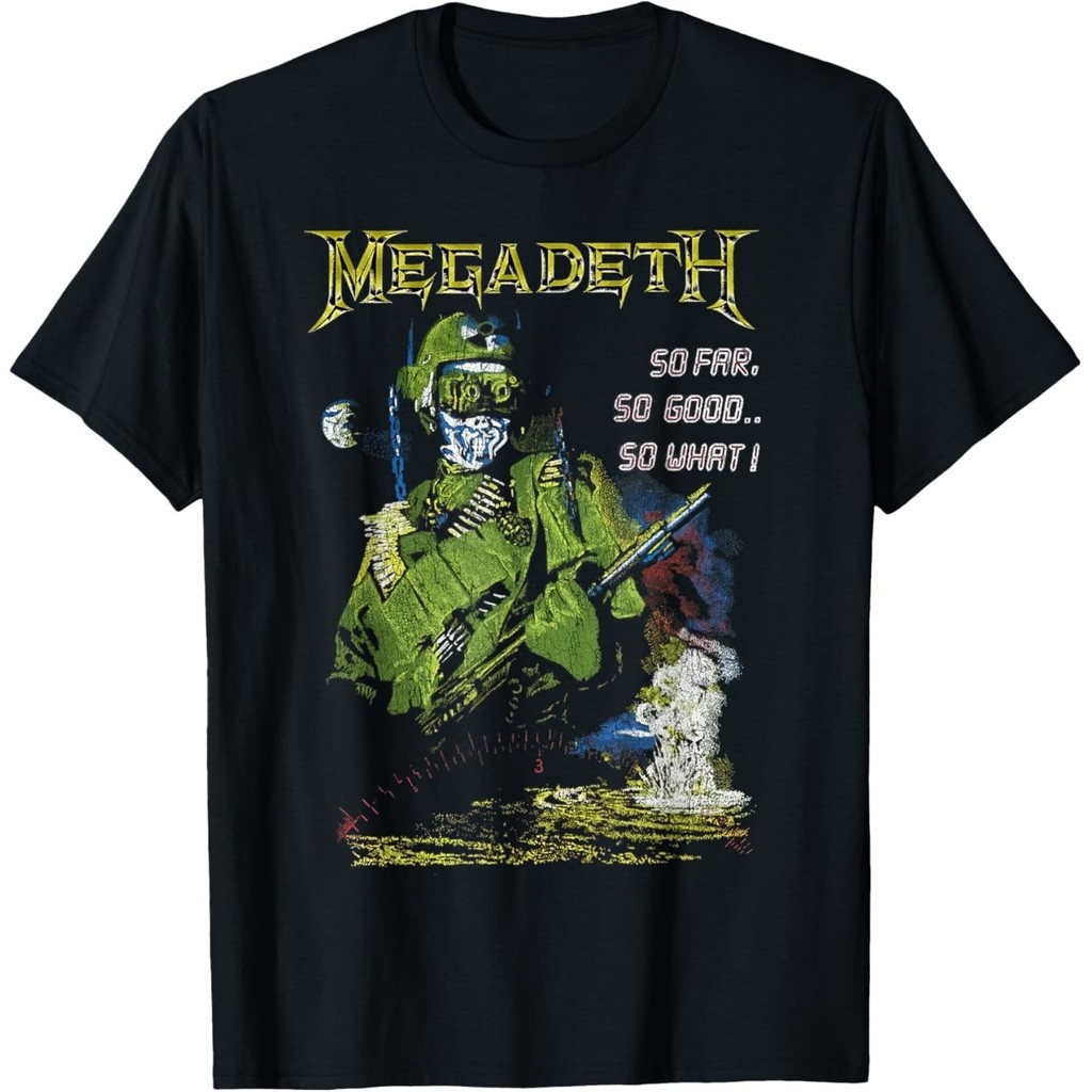 Megadeth - So Far So Good So What เสื้อยืดระเบิด