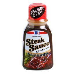 💥 แม็คคอร์มิคสเต็กซอสผสมพริกไทยดำ 235กรัม 🔔 Mccormick Steak Sauce Black Pepper 235g.