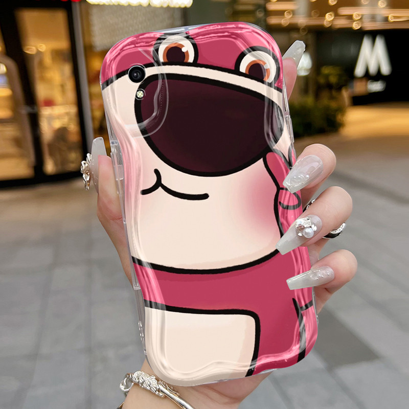 เคส VIVO Y91C Y90 Y1s เคสใส การ์ตูนหมีน้อยน่ารัก