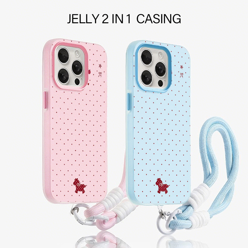 GANTUNGAN HP Horse Dot [Funnypaintingcase] Vivo Y05e Y500 Z11 V70 Fe V60 Lite Y05 Y11D Y21D Iqoo Z10