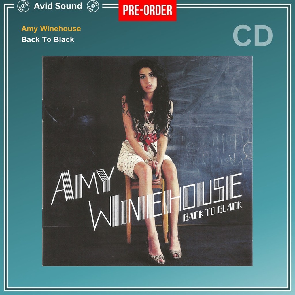 Pre-Order CD แผ่นซีดี Amy Winehouse Back To Black ใหม่ ซีล Amy Winehouse CD