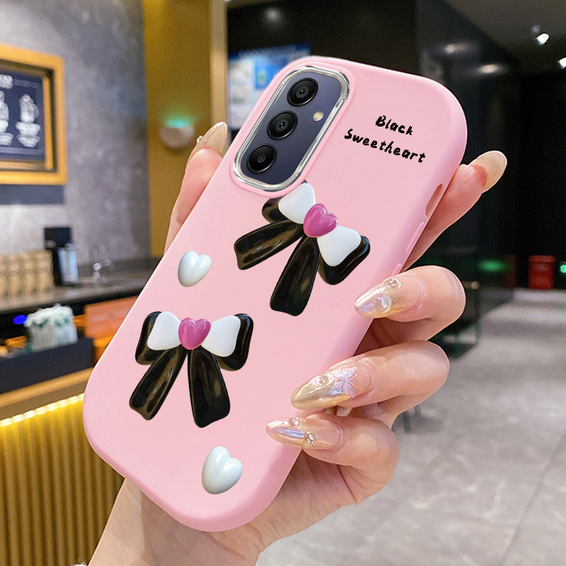 เคส ใช้ได้กับ Samsung A15 4G A15 5G A14 5G A14 4G เคสการ์ตูน Bowknot
