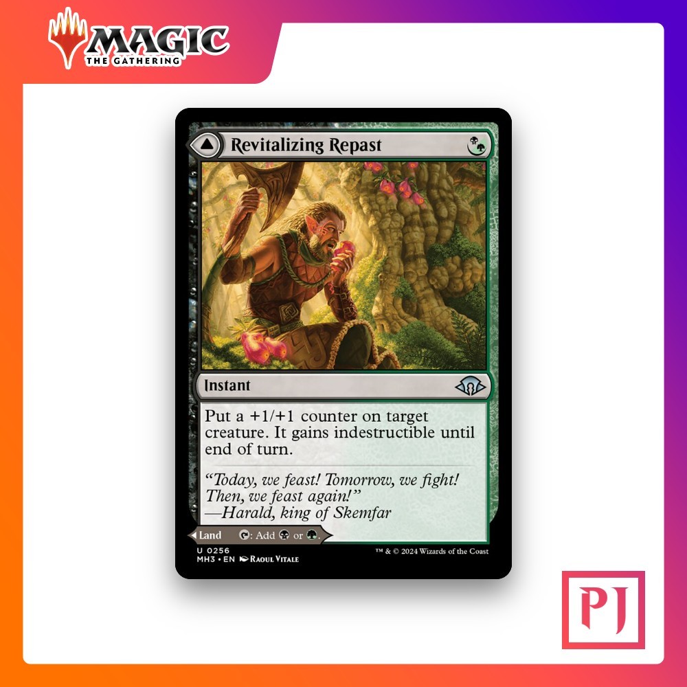 [MTG] Revitalizing Repast // Old-Growth Grove (#256) [MH3] [LAND] [UNCOM] | Magic the Gathering