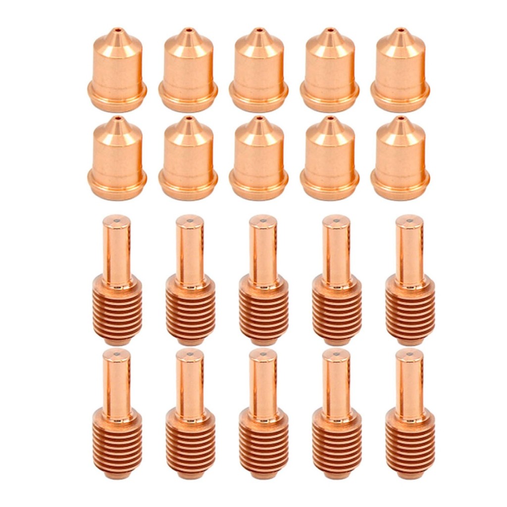 [ขายร้อน]☆10ชิ้น 220671 หัวฉีด 10 ชิ้น 220669 เคล็ดลับอิเล็กโทรดเหมาะสําหรับ PMX45 T45 ตัดพลาสม่า