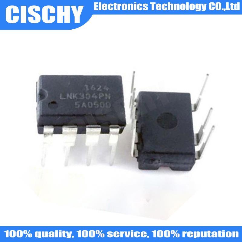10 ชิ้น/ล็อต LNK304PN LNK304 LNK304P DIP-7 ในสต็อก