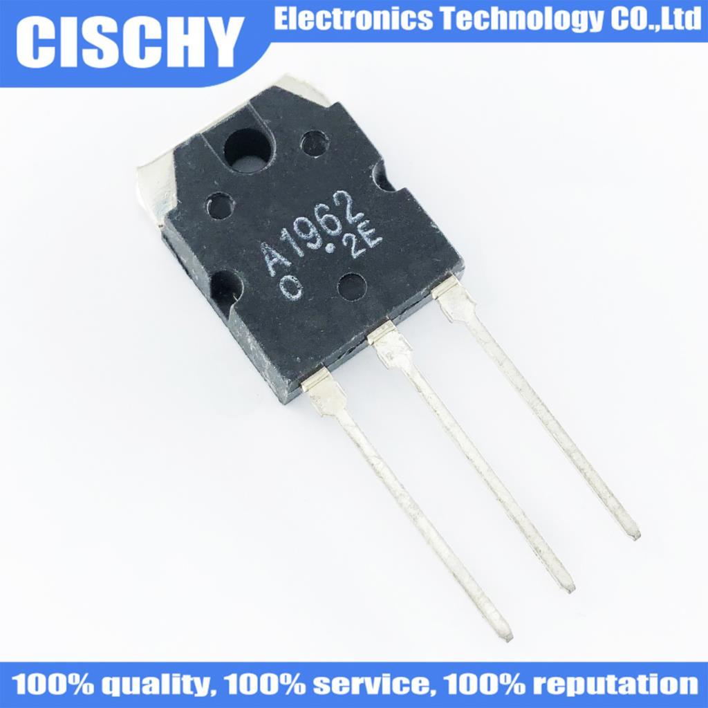 10 ชิ้น/ล็อต = 5 คู่ 2SC5242 2SA1962 ( 5 ชิ้น C5242 + 5 ชิ้น A1962) TO-3P เดิมในสต็อก