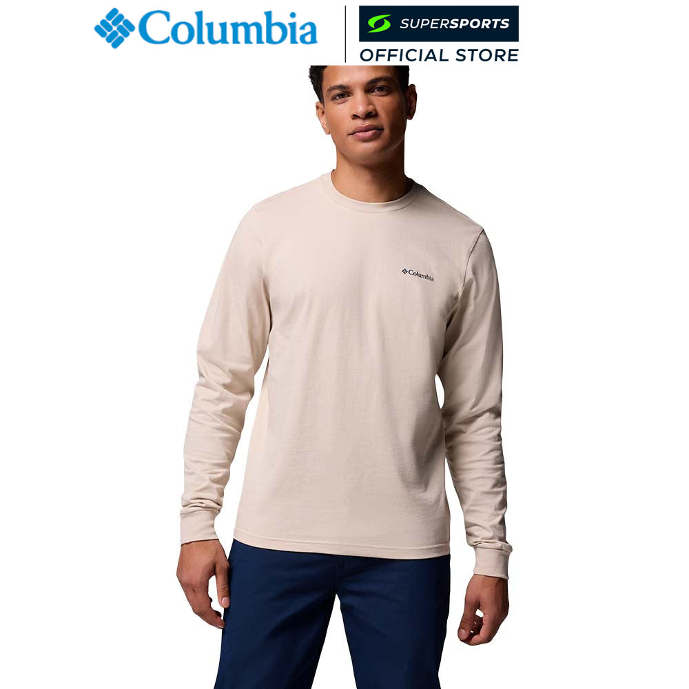COLUMBIA CSC™ Seasonal Logo Long Sleeve เสื้อยืดผู้ชาย