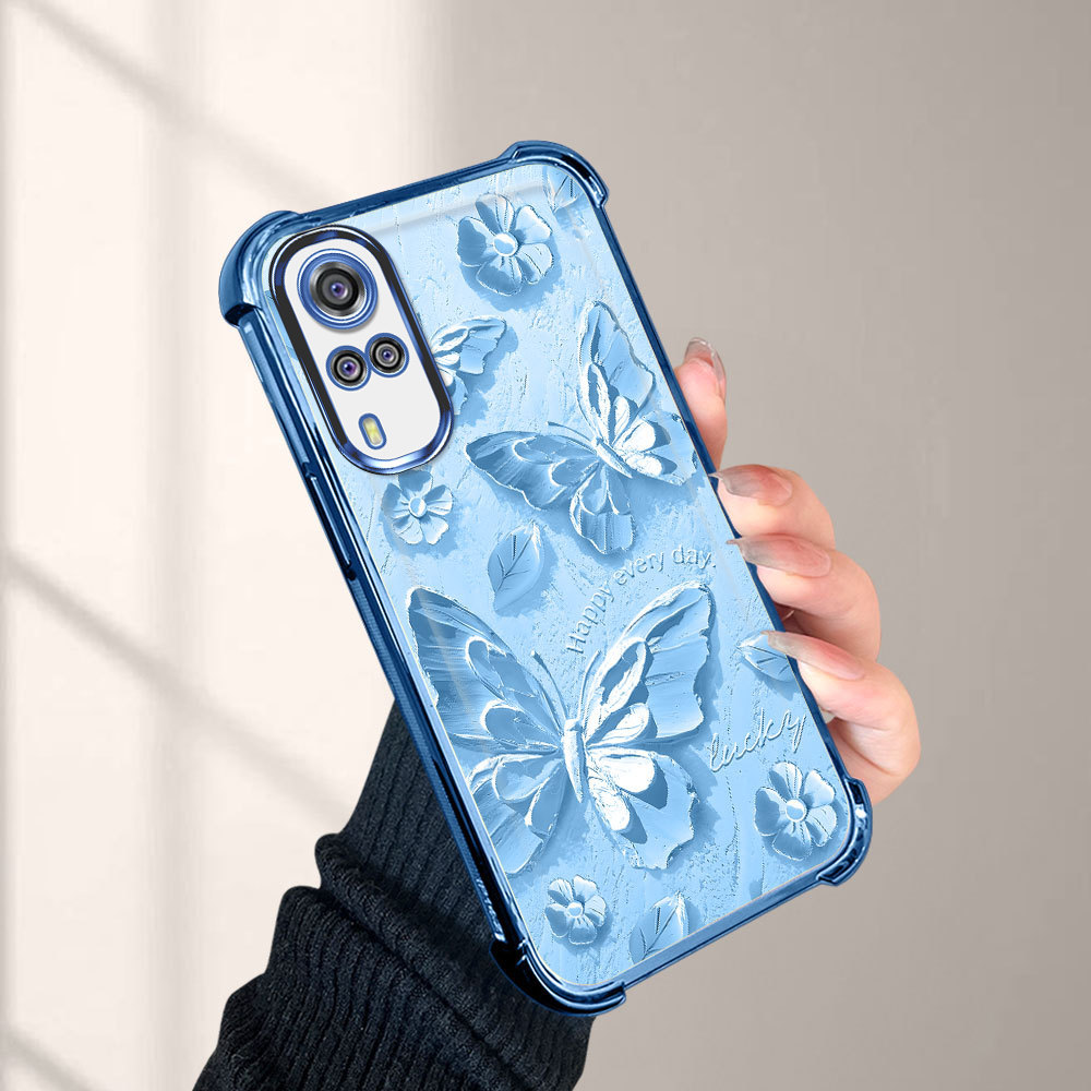 กันกระแทก เคส For VIVO Y51 Y31 Y51A 2021 Y53S 4G 2020 เคสโทรศัพท์ เคสนิ่ม เคสกันกระแทก Soft TPU FS 2236