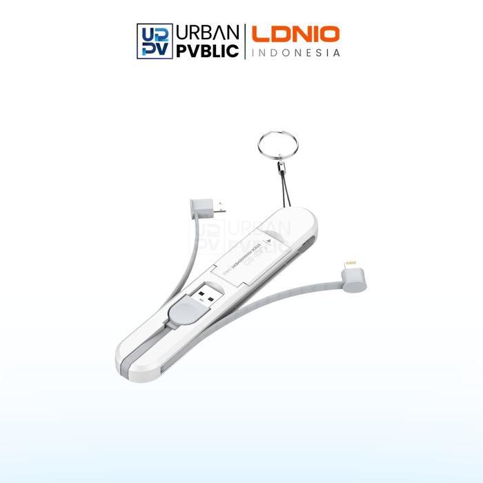 LDNIO LC130 USB 3 IN 1 LDNIO Fast Charger 3.8A สายชาร์จข้อมูล