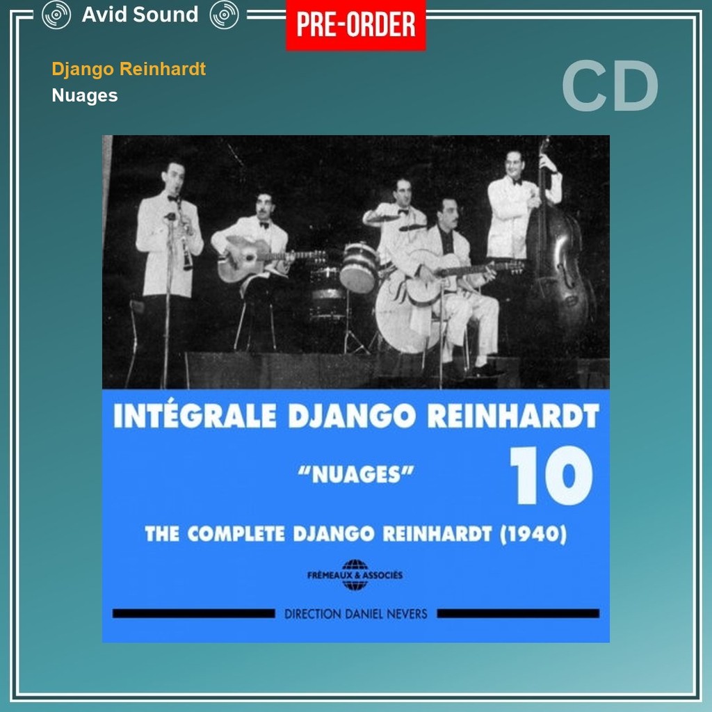 Pre-Order CD แผ่นซีดี Django Reinhardt Nuages ใหม่ ซีล Django Reinhardt CD