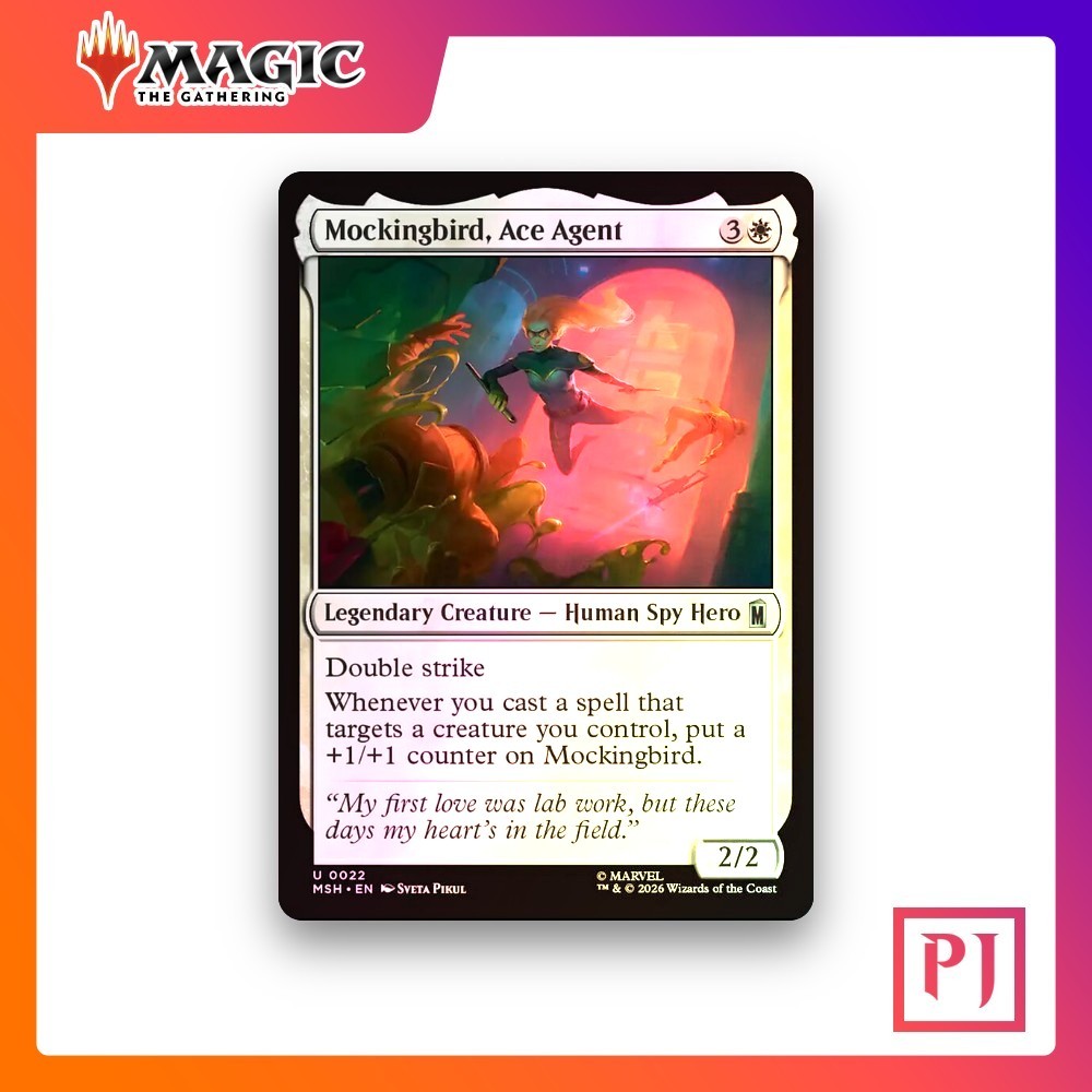 [MTG] Mockingbird, Ace Agent (#22) [MSH] [WHITE] [UNCOM] | Magic the Gathering