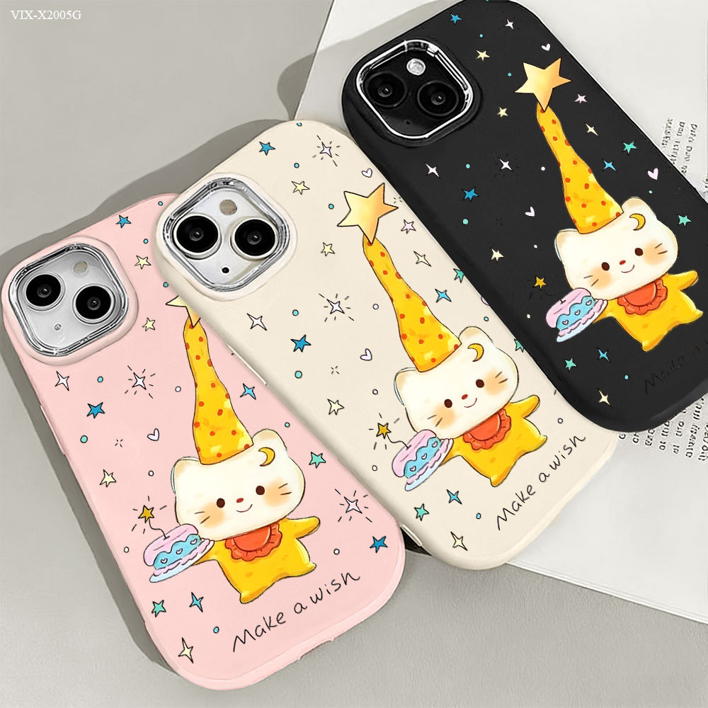เคส For VIVO X200 X300 T1X Pro 5G เคสโทรศัพท์ เคสวีโว่ เคสนิ่ม Silicone Phone Case PD