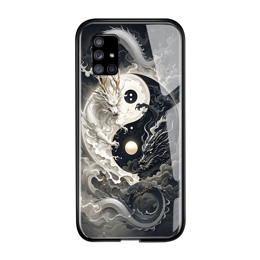 เคส For Samsung Galaxy A71 5G เคสโทรศัพท์ เคสมือถือ เคสซัมซุง เคสแข็ง Phone Case BLK