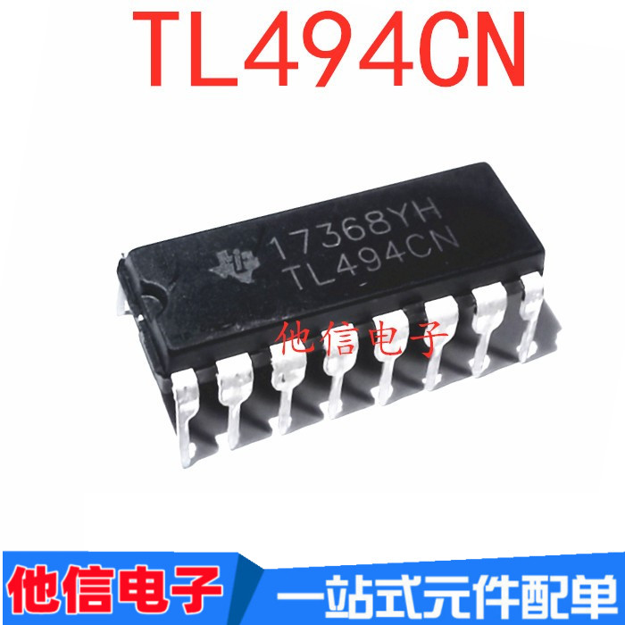 4PCS ยี่ห้อใหม่ TL494 TL494CN DIP-16 In-Line Pulse กว้างปรับวงจรควบคุมชิป IC
