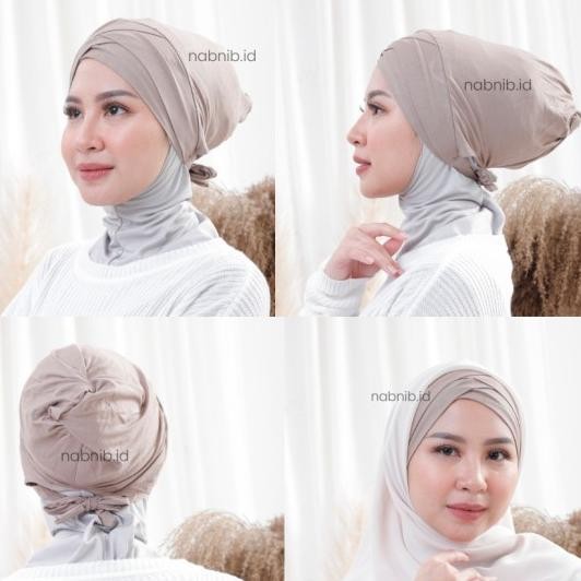 Tvkj- Nabnib - Ziga Inner Hijab Cross Ciput