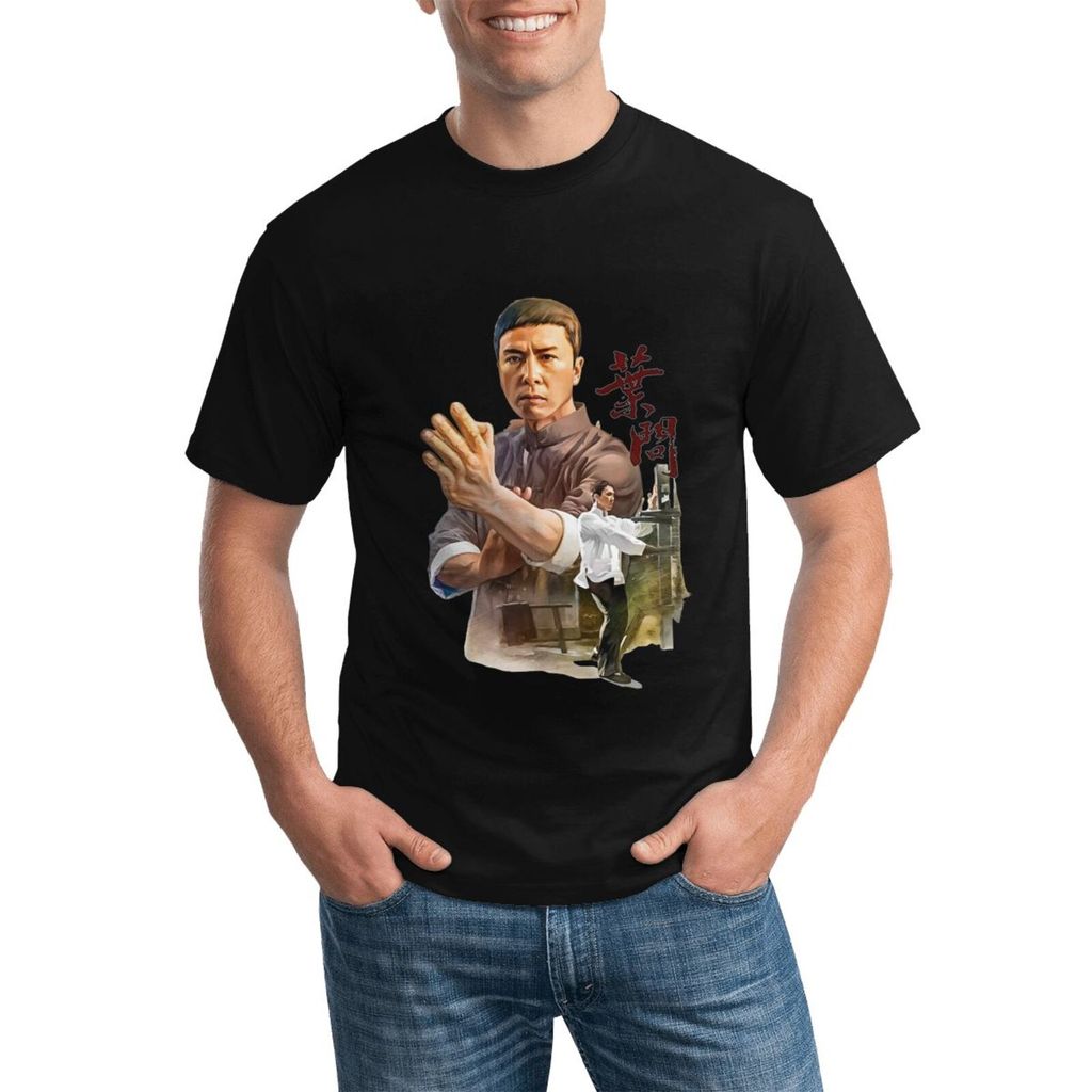 Ip Man Kungfu Casual แฟชั่นเสื้อคอกลมแบบกําหนดเองสําหรับสวมใส่ทุกวัน