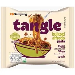 💥 ซัมยังแทงเกิ้ลบูลโกกิอัลเฟรโด้พาสต้า 105กรัม 🔔 Samyang Tangle Bulgogi Alfredo Pasta 105g