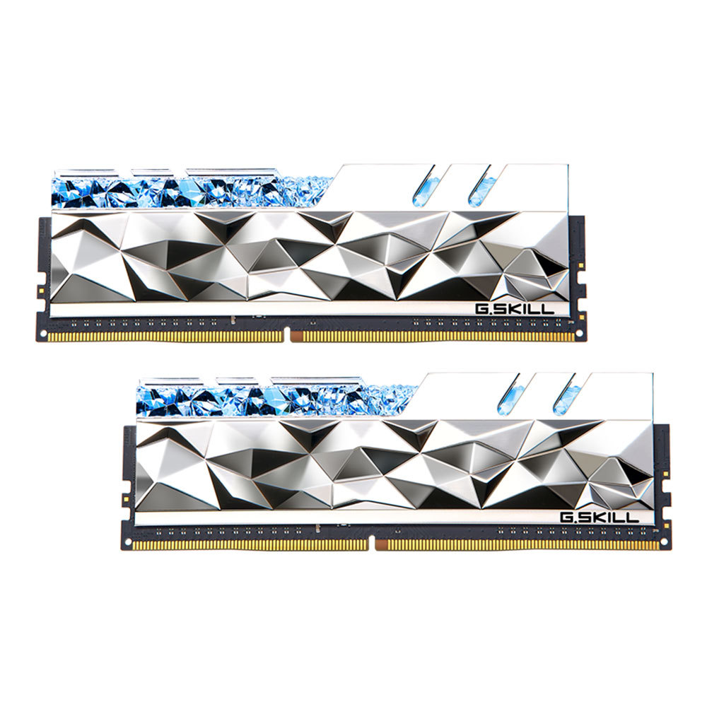 16GB (8GBx2) DDR4 3600MHz RAM (หน่วยความจำ) G.SKILL TRIDENT Z ROYAL ELITE (SILVER) (F4-3600C16D-16GT