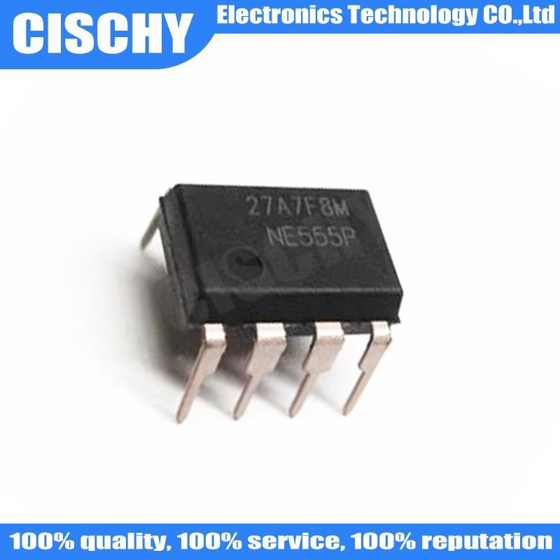 20 ชิ้น/ล็อต NE555= NE555P = NE555N = UA555 = UA555TC=TS555 =TS555IN= NE555L DIP-8 ในสต็อก