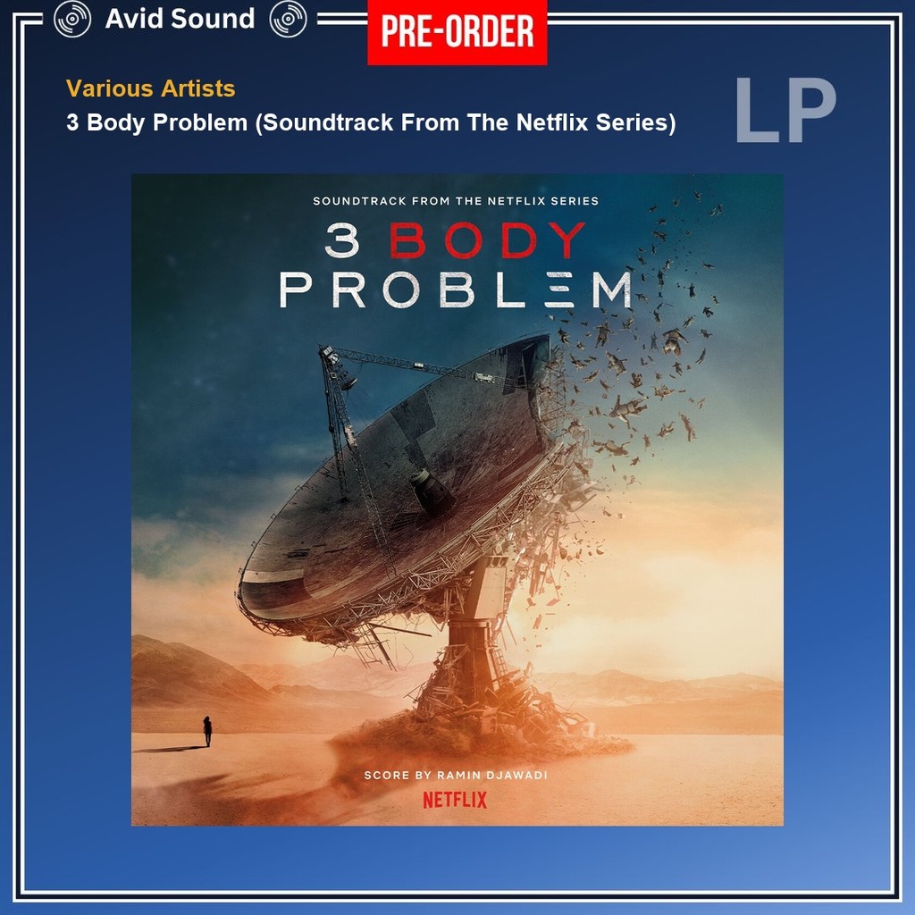 Pre-Order แผ่นเสียง Various Artists 3 Body Problem OST Soundtracks ใหม่ ซีล OST Vinyl LP
