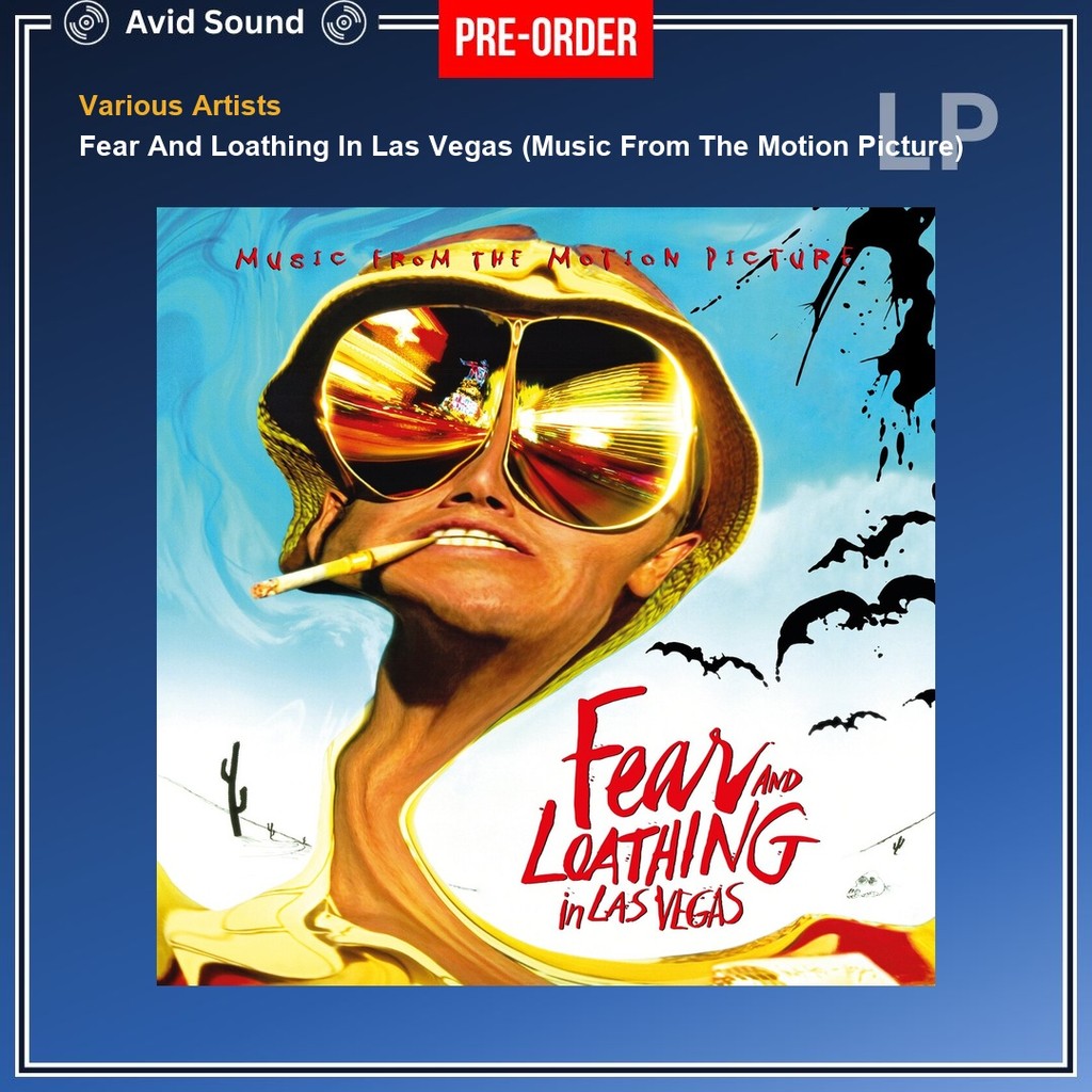 Pre-Order แผ่นเสียง Various Artists Fear And Loathing In Las Vegas OST Soundtracks ใหม่ ซีล OST Viny