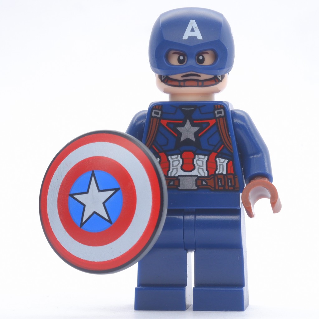 Ploybrick |instock| Captain America Dark Blue Suit จากชุด 76314 | Authentic 100% Marvel