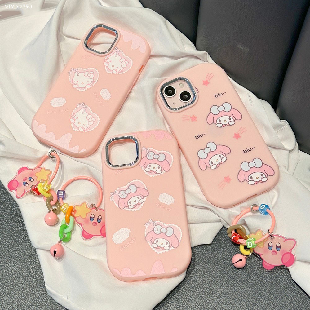 เคส For VIVO Y27 Y27S Y28 Y28S Y29 Y30 Y33S Y33T 4G 5G เชือกเส้นเล็ก ฟรีเชือกเส้นเล็ก ลายการ์ตูน GSK