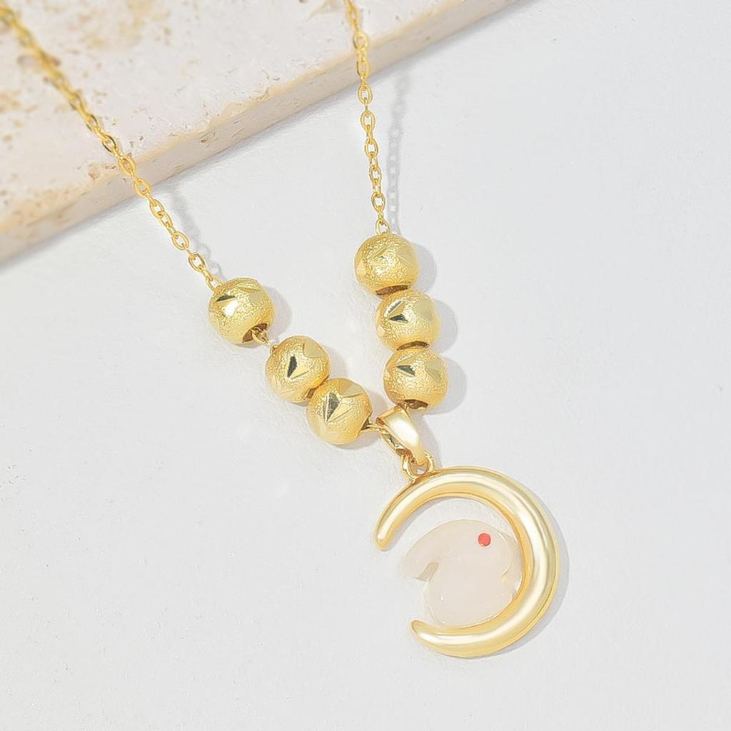 สร้อยคอ X สําหรับไปเที่ยวทะเลและเดิน SPN331.4958 Collection [DoRa Jewelry] - ข้าม เชอร์รี่ วิบวับ สว