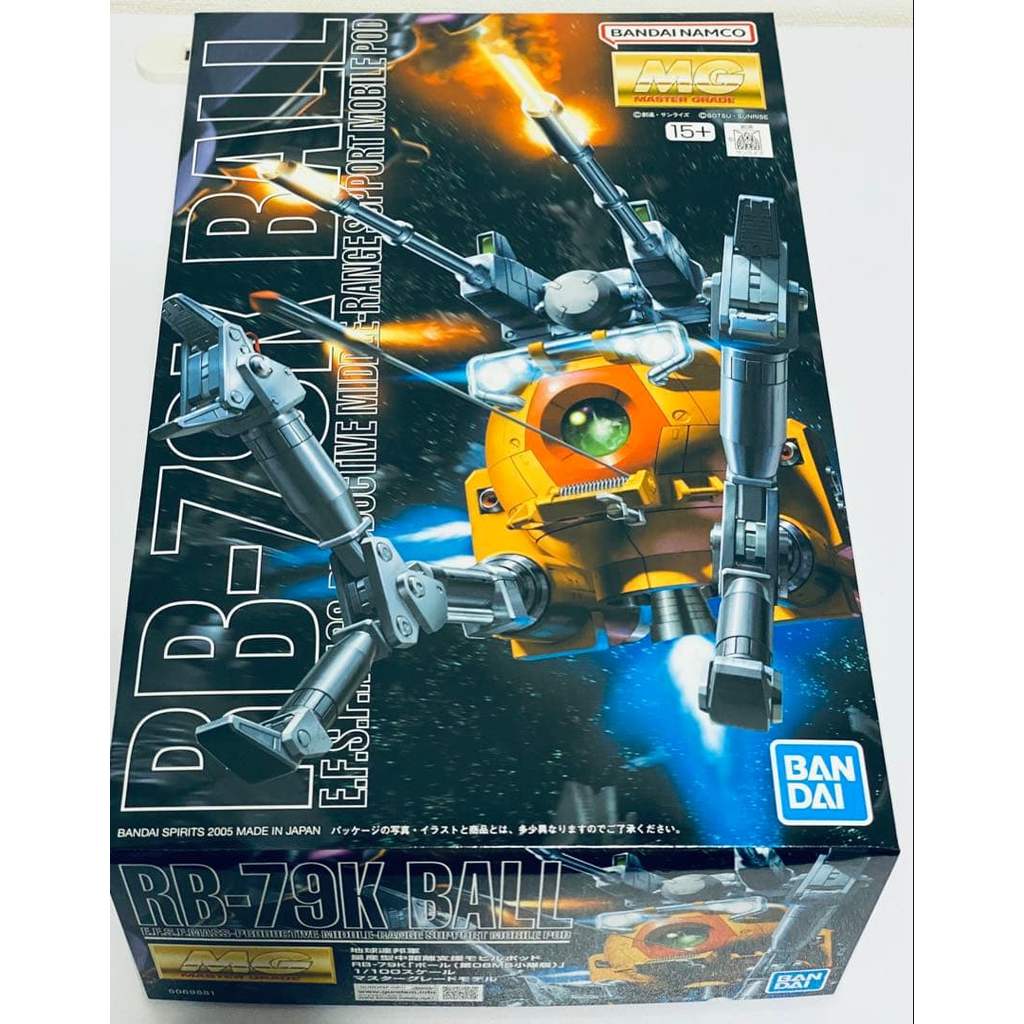 【Direct from Japan】Bandai MG 1/100 RB-79K Ball 08th MS Team Edition Gundam Model Kit【Japan Exclusive