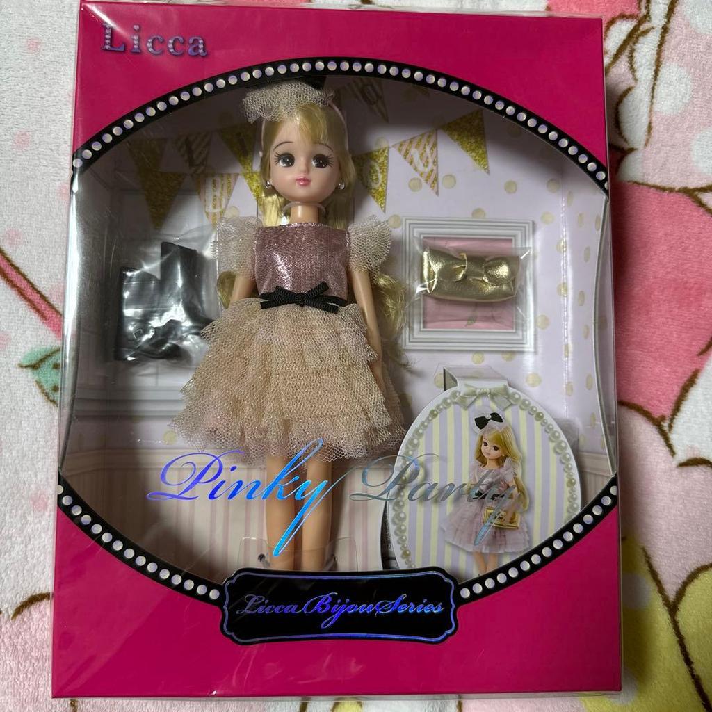 【Direct from Japan】Licca Bijou Series Pinky Party ใหม่ที่ยังไม่ได้เปิด【Japan Exclusive】