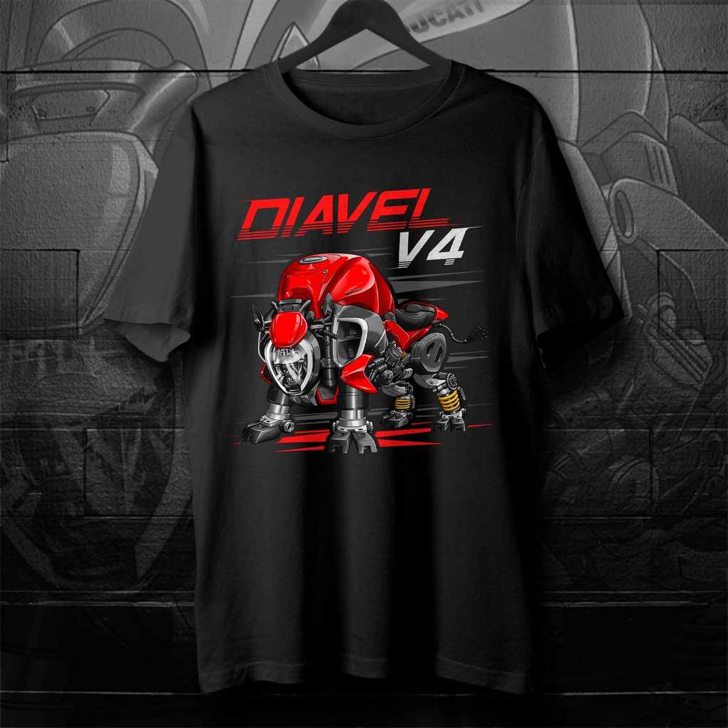 เจอร์ซีย์เสื้อยืด Ducati Diavel V4