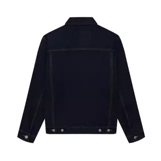 Hara HMJL-9101-02 ด้ายทอง Midnight Regular fit Jacket รุ่นใหม่ อัพเดทกระดุมเฟืองสี washed bronze ด้ายทอง