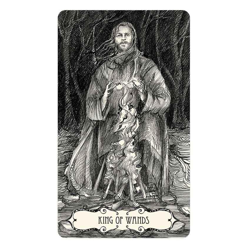การ์ดเกม Tarot of the Abyss 10.3x6 ซม