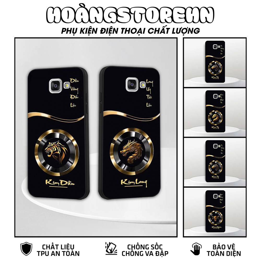 เคส Samsung A3 2016 / A5 2016 / A7 2016 พิมพ์ลายโลหะ 12 สัตว์ทะเลราศี