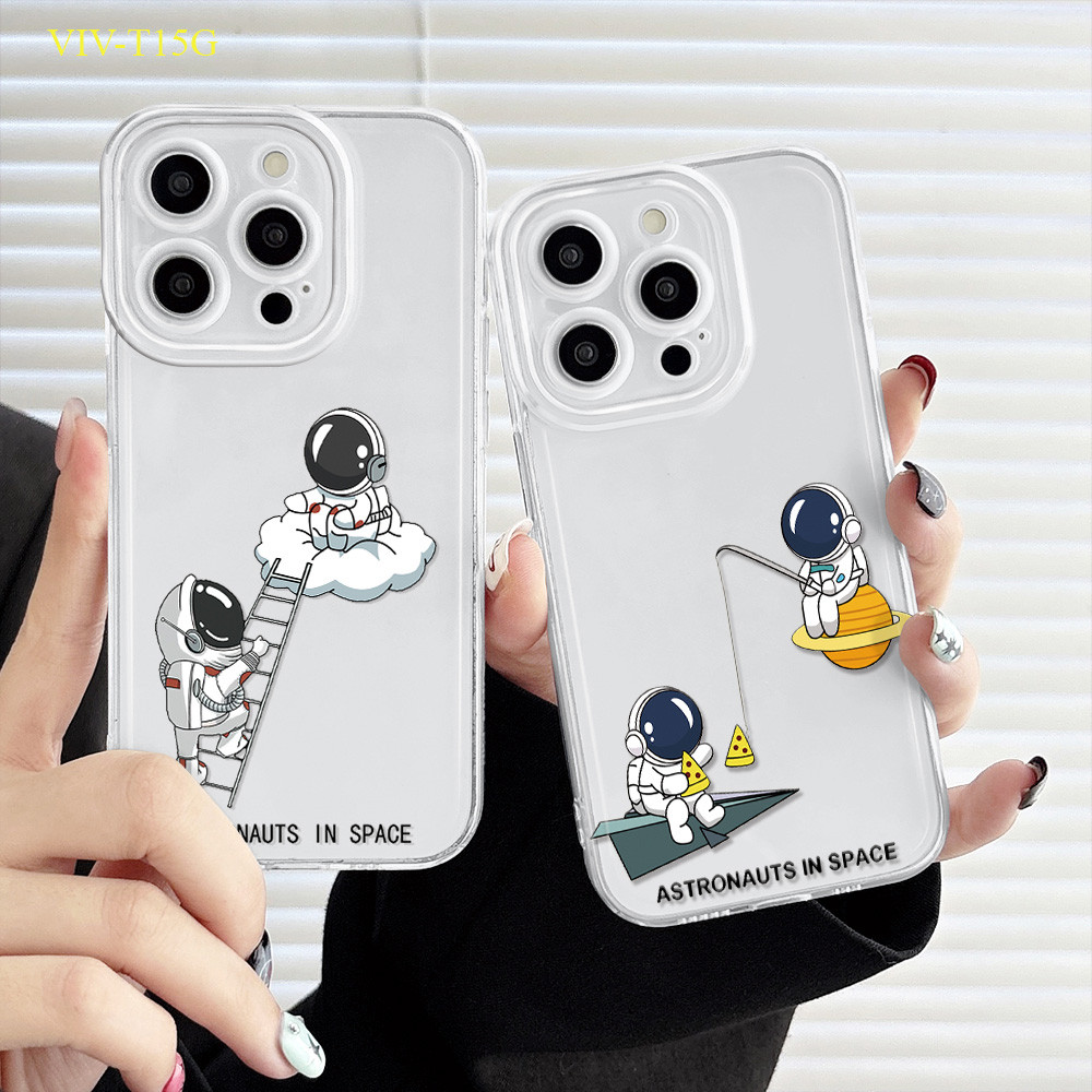 HP เคสโทรศัพท์สําหรับ VIVO V40 V15 V9 V5 S1 T1 Lite 4G 5G กรณีการ์ตูน Kesing ป้องกันเลนส์ TMTSY S7-0