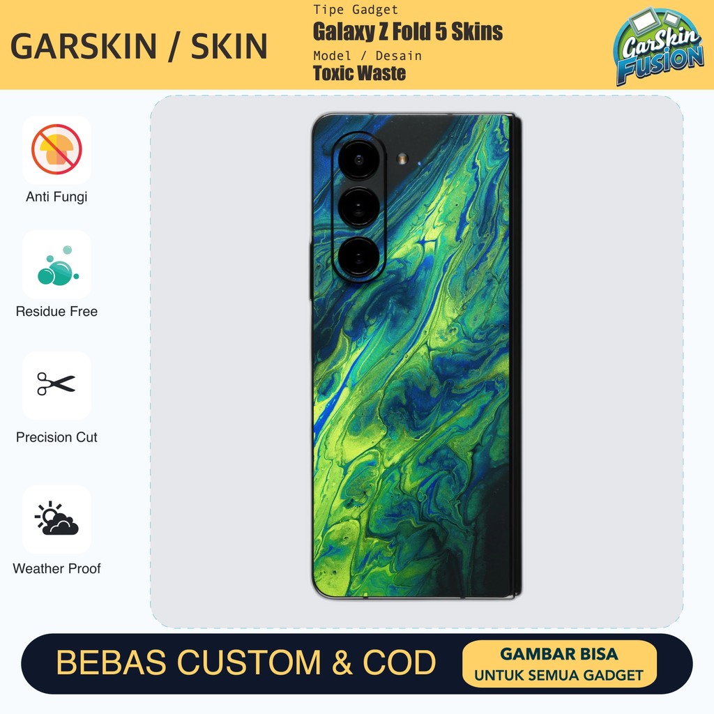 เคส Galaxy Z Fold 5 Toxic Waste Anti Scratch Protector | โดยฟิวชั่น | รหัส - QGAS