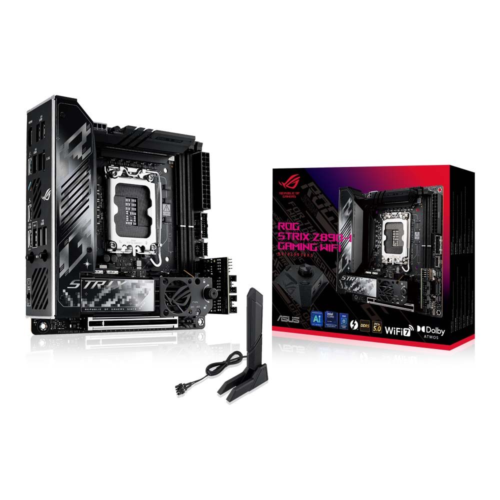 MAINBOARD (เมนบอร์ด) ASUS ROG STRIX Z890-I GAMING WIFI (INTEL SOCKET 1851 DDR5 MINI-ITX) +