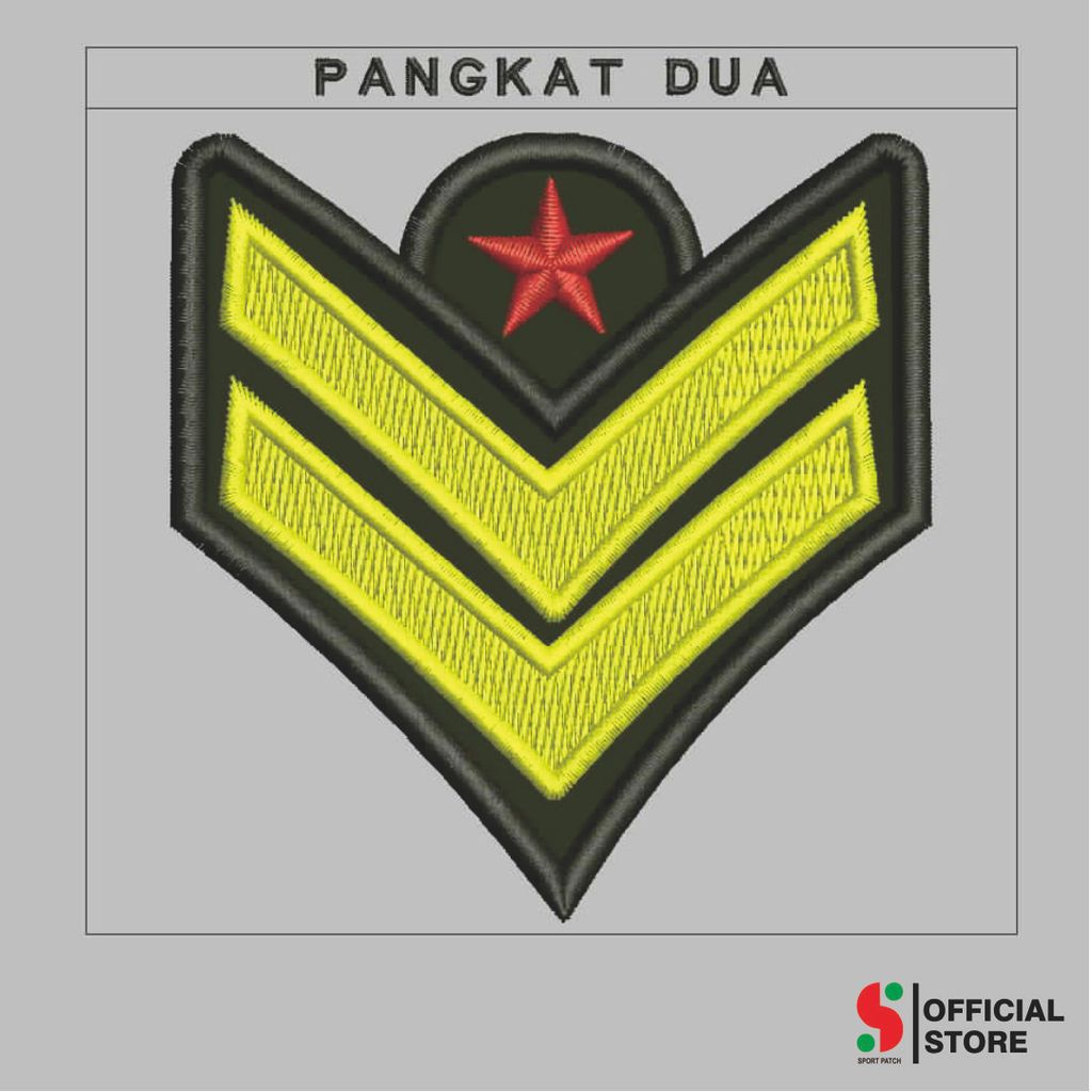 SPORT-188 LOGO PATCH/TWO RANK EMBLEM
