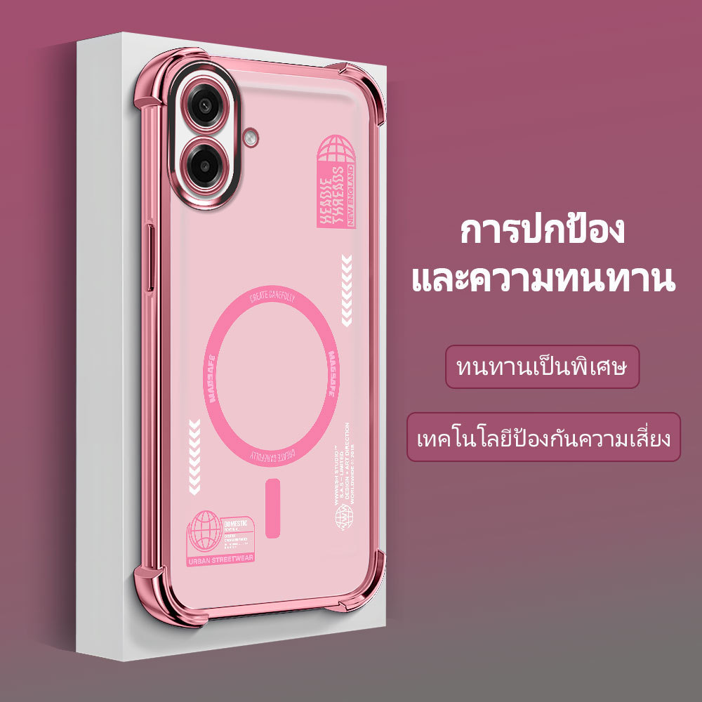 เคส กันมุม สำหรับ For Samsung Galaxy A07 4G เคสโทรศัพท์ เคสซัมซุง เคสนิ่ม Anti Drop โปร่งใส TPU Silicone Shell FS2262