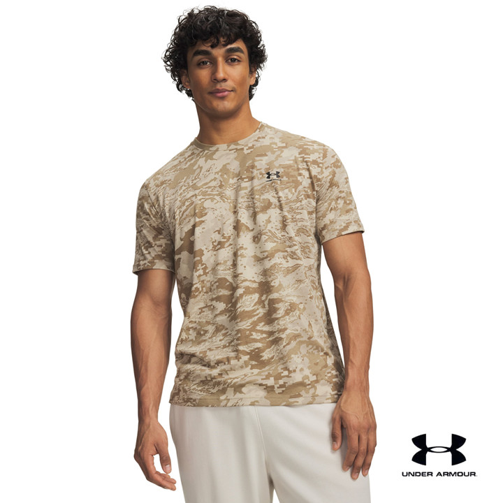 Under Armour เสื้อแขนสั้นสำหรับผู้ชาย UA ABC Camo