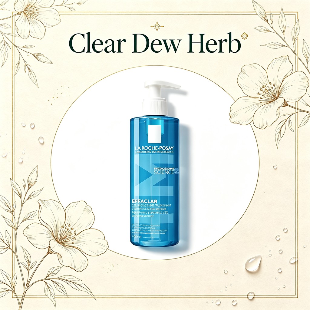 La Roche-Posay Effaclar Purifying Foaming Gel pH Balanced Cleanser สําหรับผิวมัน Susceptible Skin 400ml