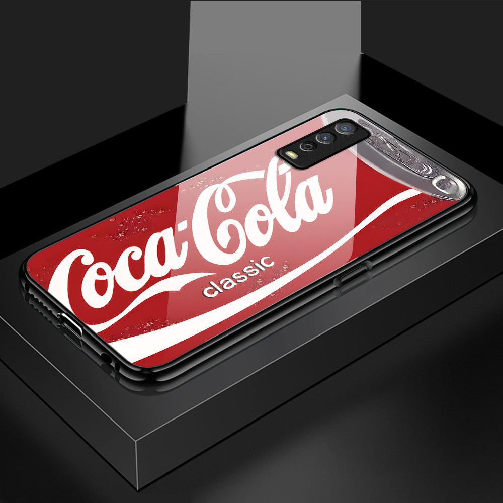 เคส For VIVO iQOO U3x Standard เคสโทรศัพท์ เคสมือถือ เคสวีโว่ เคสแข็ง Hard Phone Glass Case BLK