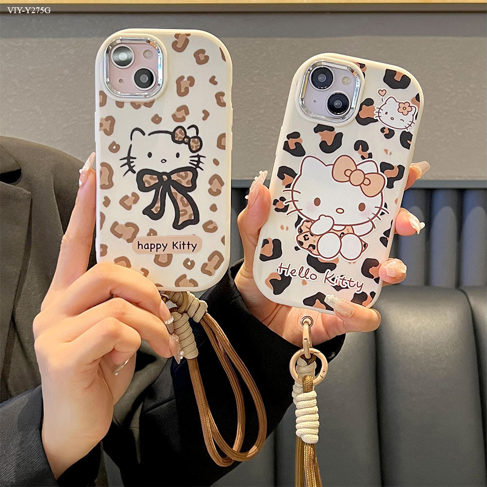 เคส For VIVO Y27 Y27S Y28 Y28S Y29 Y30 Y33S Y33T 4G 5G เชือกเส้นเล็ก ฟรีเชือกเส้นเล็ก ลายการ์ตูน GSK