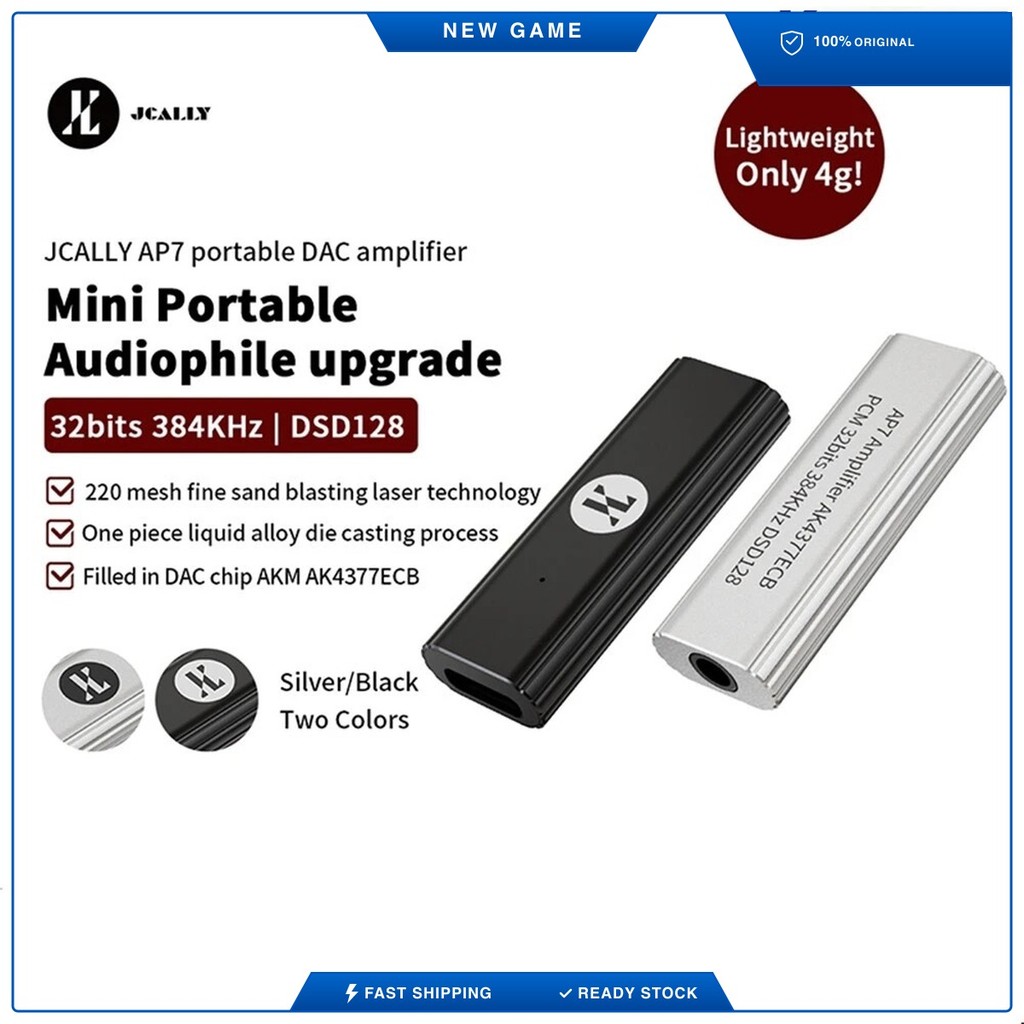 Ready Local JCALLY AP7 Amplifier fon kepala mudah HiFi