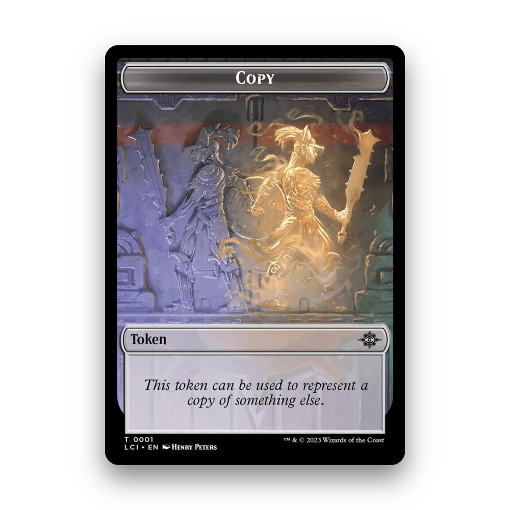 [MTG] Copy (Token) (#1) [TLCI] [COLORLESS] [COMMON] | Magic the Gathering